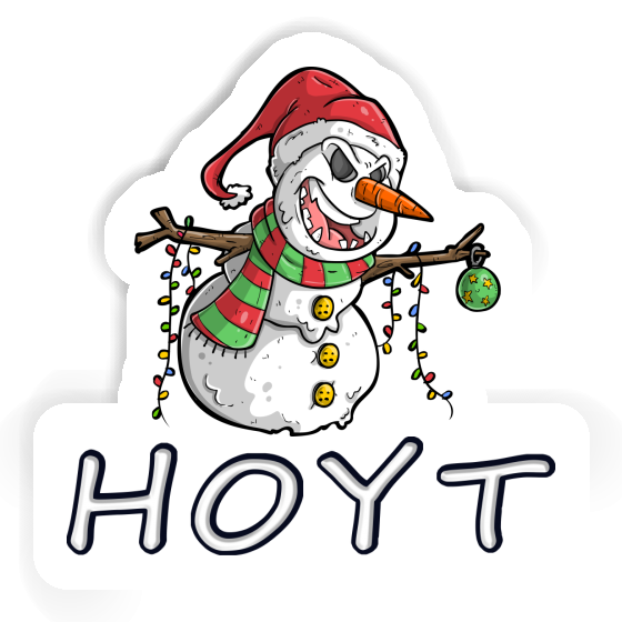 Sticker Bad Snowman Hoyt Gift package Image