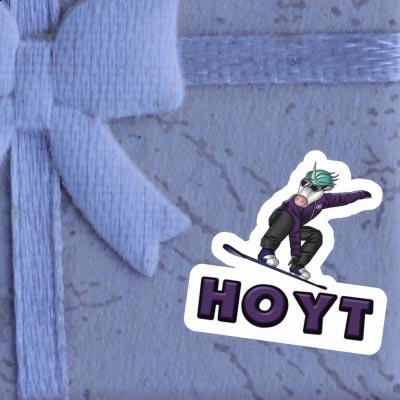 Sticker Snowboarder Hoyt Laptop Image