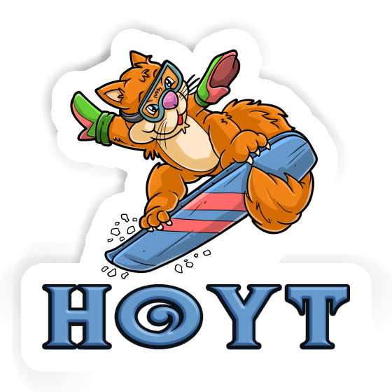 Autocollant Hoyt Snowboardeuse Image