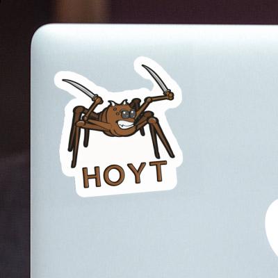 Araignée de combat Autocollant Hoyt Laptop Image