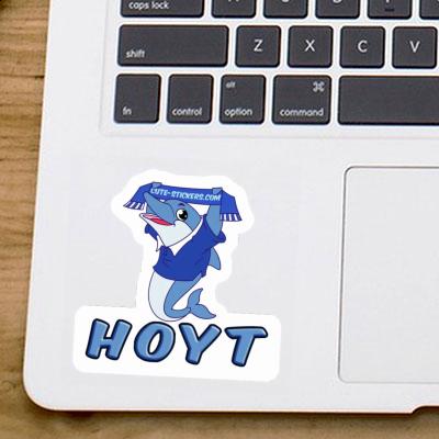 Hoyt Sticker Dolphin Laptop Image