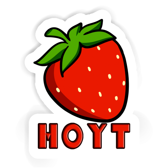 Strawberry Sticker Hoyt Notebook Image