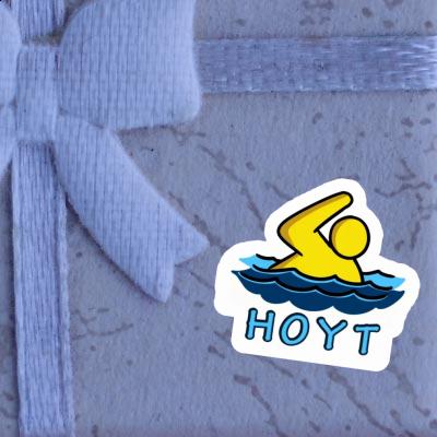 Sticker Swimmer Hoyt Laptop Image