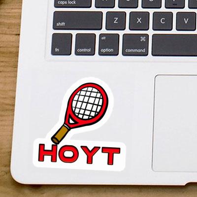 Sticker Hoyt Tennis Racket Laptop Image