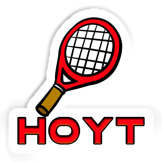 Sticker Hoyt Tennis Racket Image