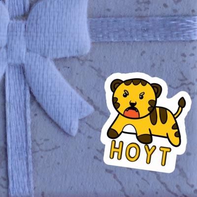 Hoyt Sticker Tiger Image