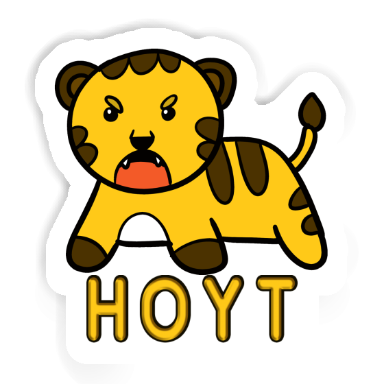 Hoyt Sticker Tiger Notebook Image