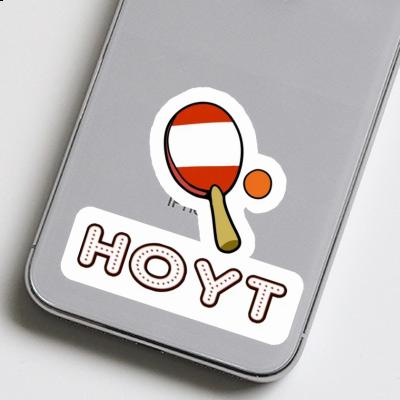 Hoyt Aufkleber Tischtennisschläger Laptop Image