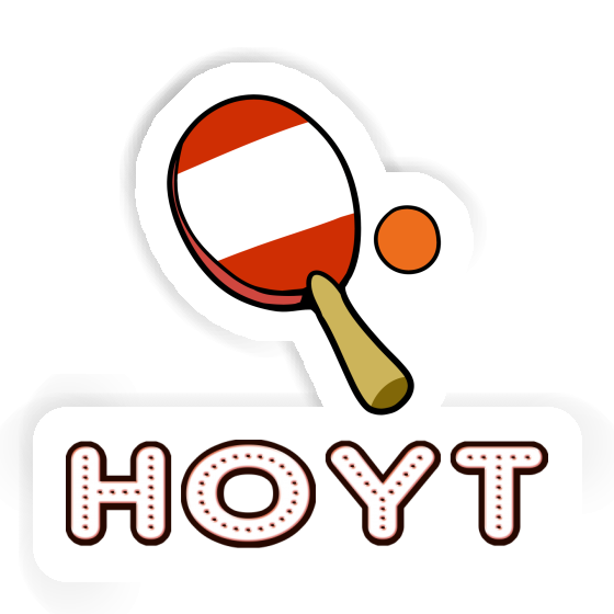 Hoyt Sticker Table Tennis Paddle Gift package Image