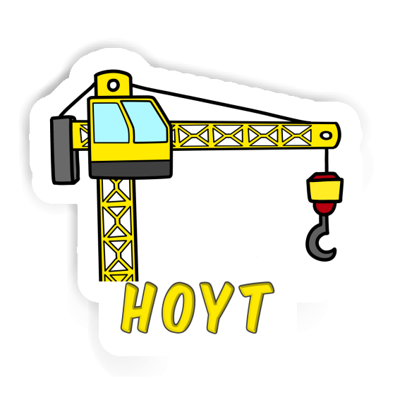 Hoyt Sticker Tower Crane Notebook Image
