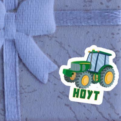 Hoyt Sticker Tractor Laptop Image