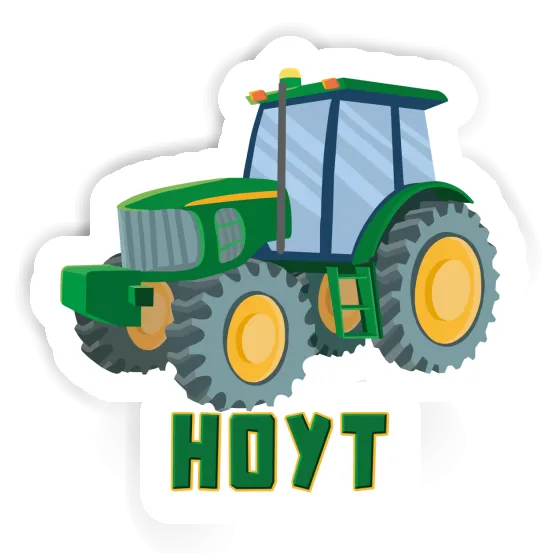 Hoyt Sticker Tractor Image