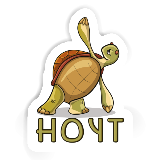 Yoga Turtle Sticker Hoyt Gift package Image
