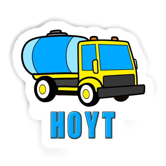 Autocollant Camion d'eau Hoyt Notebook Image