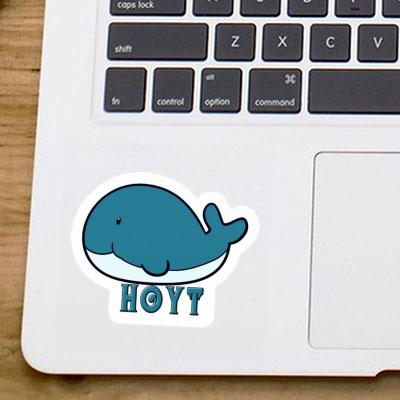 Hoyt Sticker Whale Notebook Image