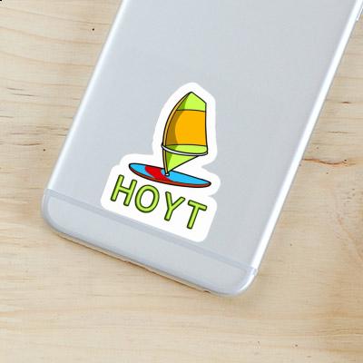 Hoyt Sticker Windsurf Board Notebook Image