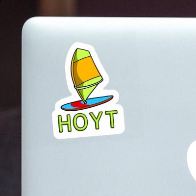Hoyt Sticker Windsurf Board Image