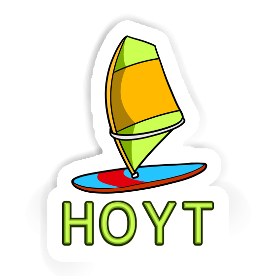 Hoyt Sticker Windsurf Board Laptop Image
