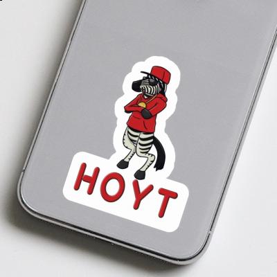 Sticker Zebra Hoyt Image
