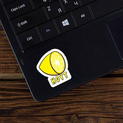 Citron Autocollant Hoyt Laptop Image