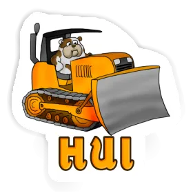 Hui Sticker Bulldozer Image
