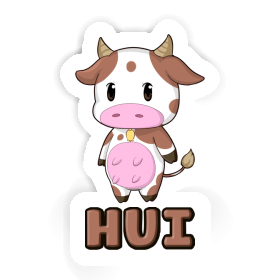 Cow Sticker Hui Image