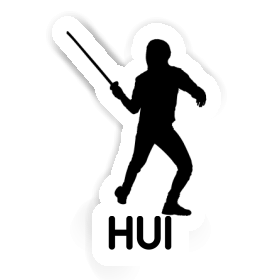 Sticker Fechter Hui Image