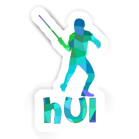 Sticker Hui Fechter Image