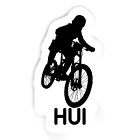 Sticker Freeride Biker Hui Image
