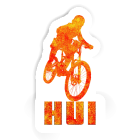 Aufkleber Freeride Biker Hui Image