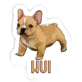 Hui Autocollant Bouledogue Image