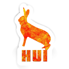 Autocollant Hui Lapin Image