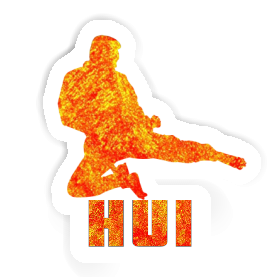 Hui Aufkleber Karateka Image