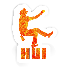 Aufkleber Kletterer Hui Image