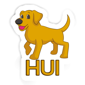 Labrador Autocollant Hui Image