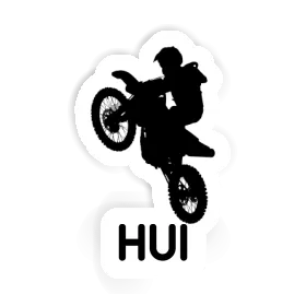 Motocross-Fahrer Sticker Hui Image