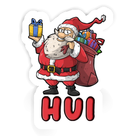 Autocollant Père Noël Hui Image