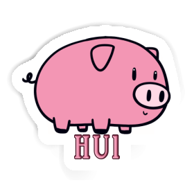 Sticker Hui Pig Image