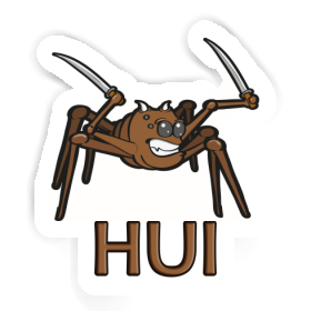 Sticker Hui Kampfspinne Image