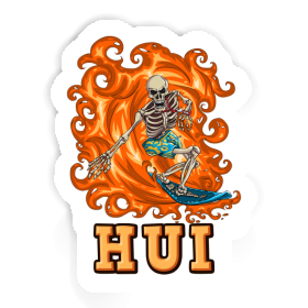 Autocollant Hui Surfeur Image