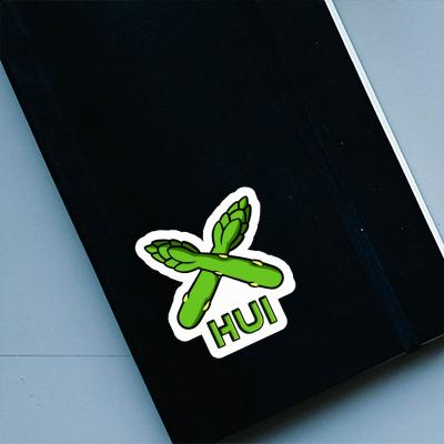 Aufkleber Spargel Hui Notebook Image