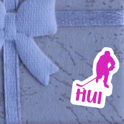Sticker Eishockeyspielerin Hui Notebook Image