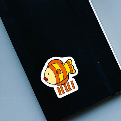 Sticker Hui Fish Laptop Image