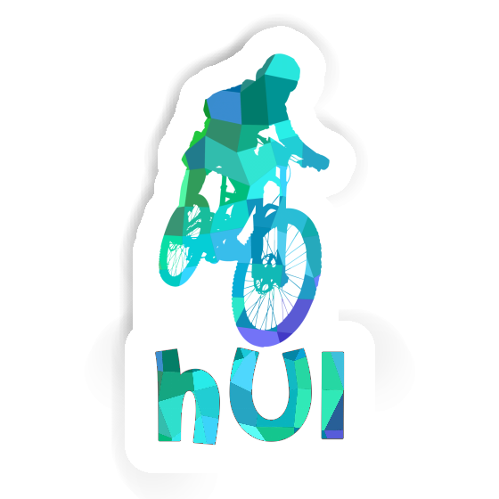 Sticker Hui Freeride Biker Notebook Sticker Hui Freeride Biker Gift package Image