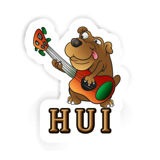 Gitarrenhund Aufkleber Hui Gift package Image