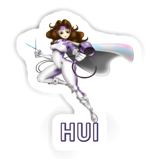 Sticker Hui Frisörin Gift package Image
