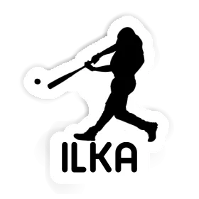 Baseball Player Sticker Ilka Image
