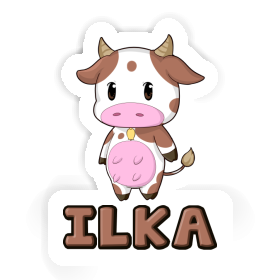 Cow Sticker Ilka Image