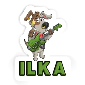 Sticker Guitarist Ilka Image
