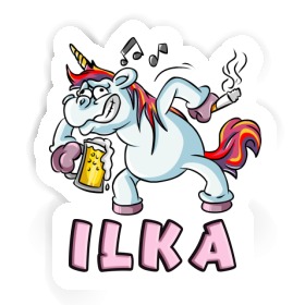 Party Unicorn Sticker Ilka Image